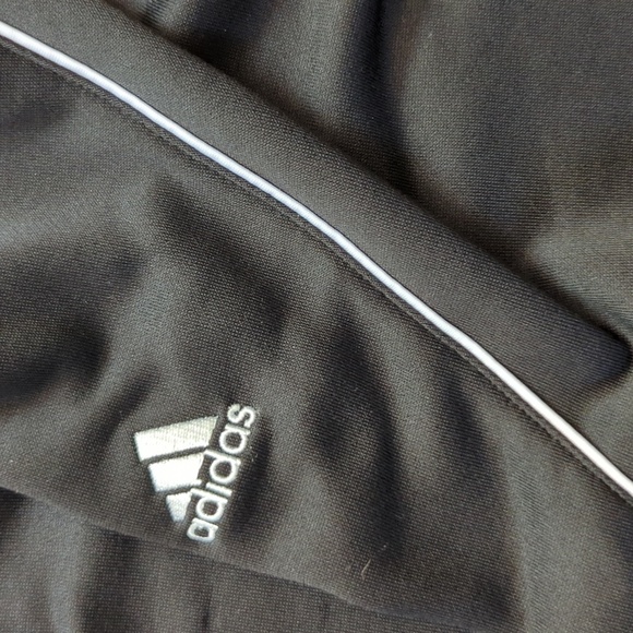 Adidas Notre Dame quarter zip long-sleeve black pullover, men's M - Picture 3 of 4